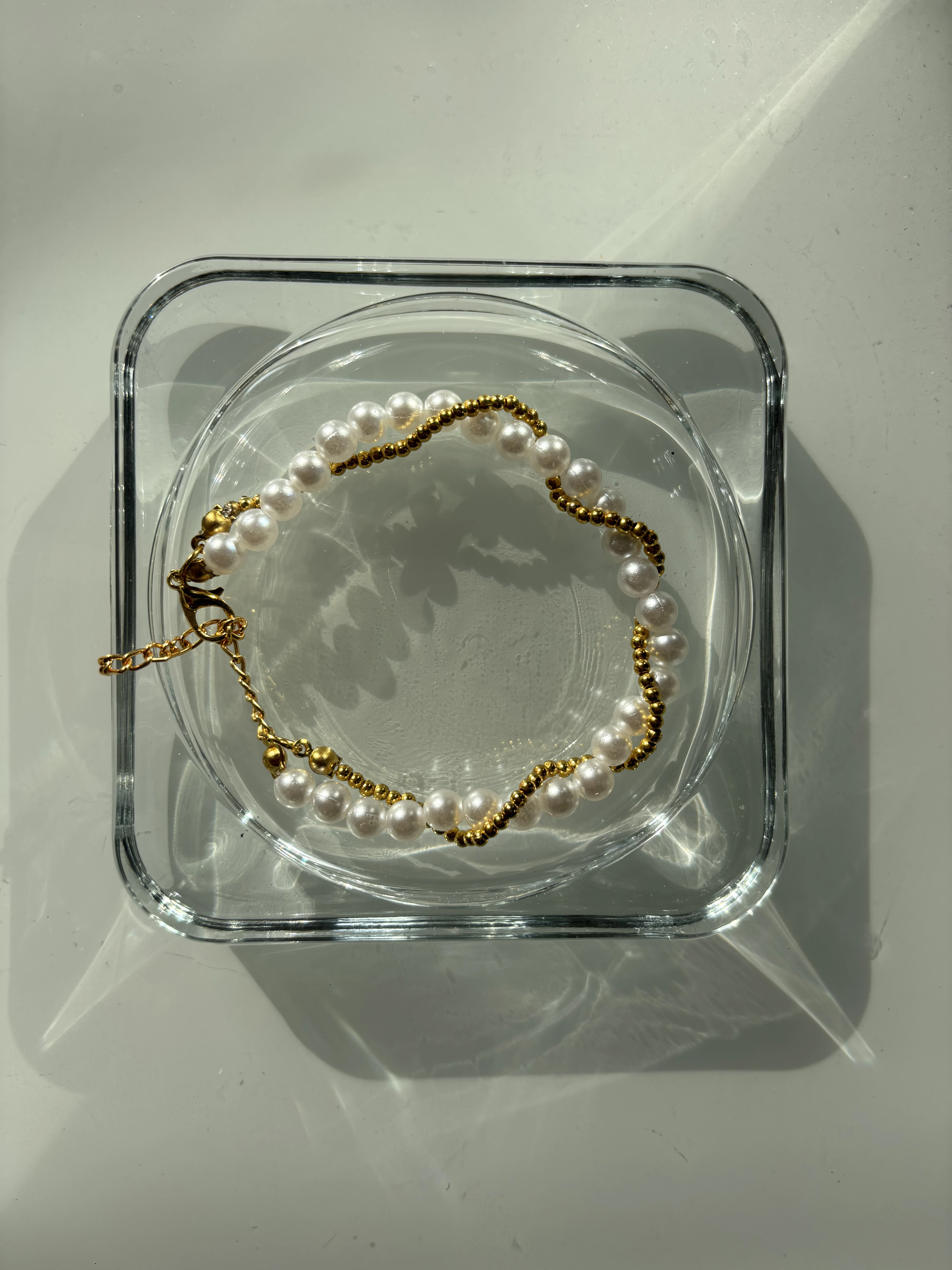 GOLDEN PEARL BRACELET