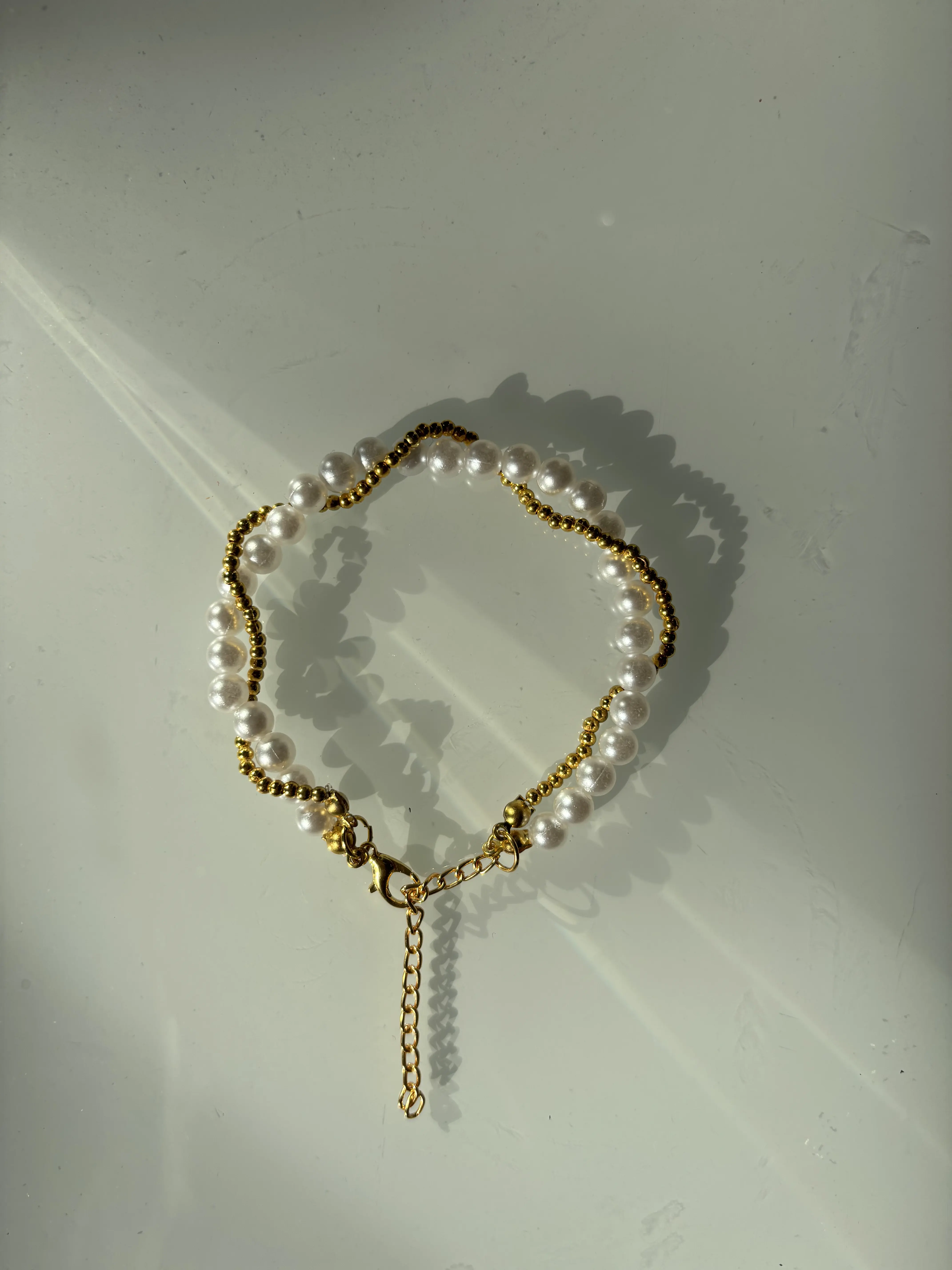 GOLDEN PEARL BRACELET