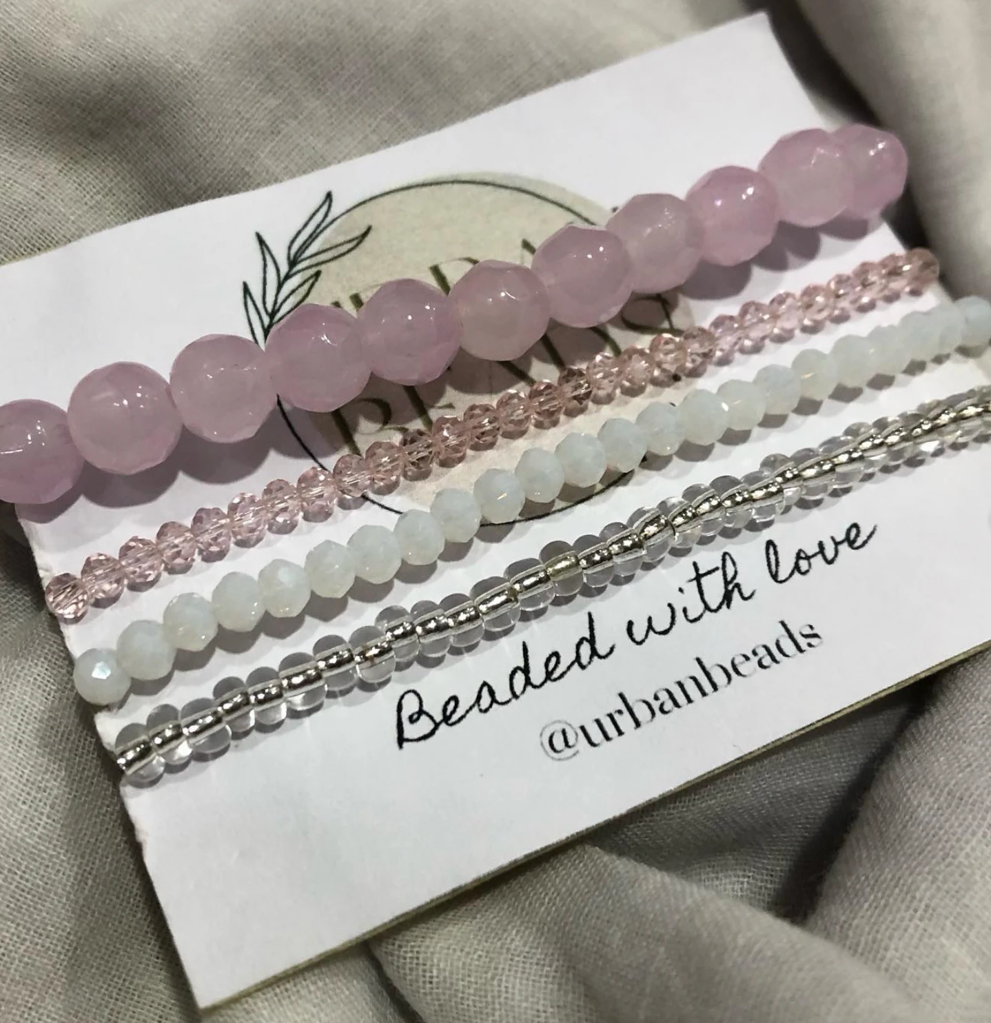 CHERRY BLOSSOM FULL STACK BRACELET