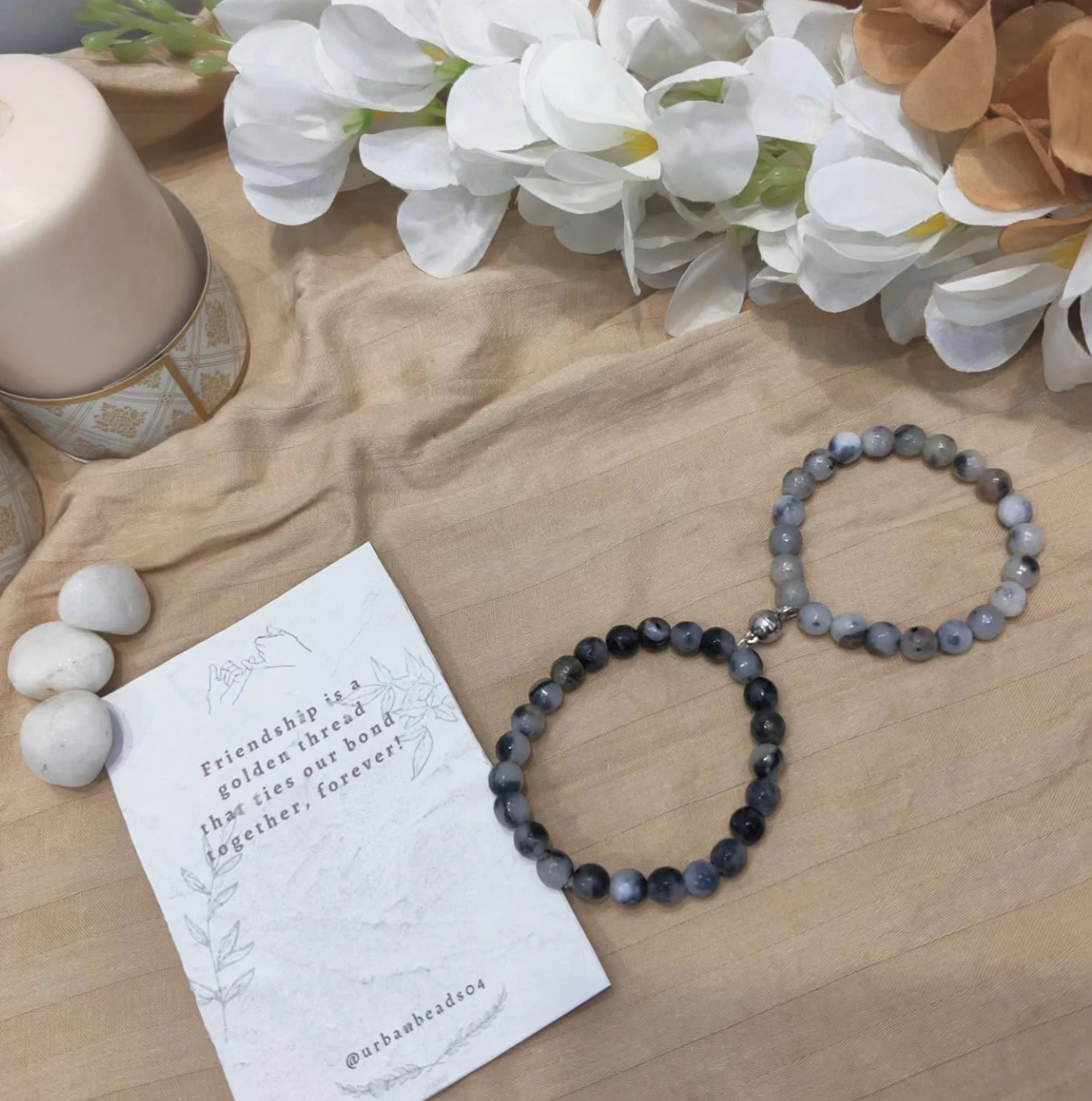 MARBLE MAGNETIC BRACELET