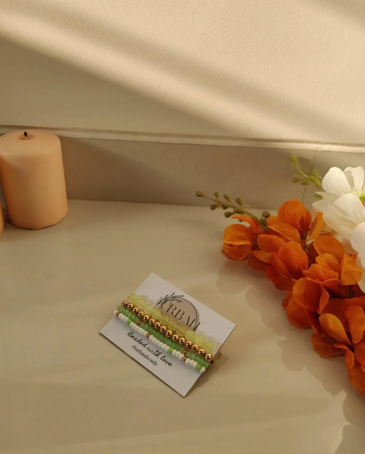 Pastel Green Full Stack Bracelet