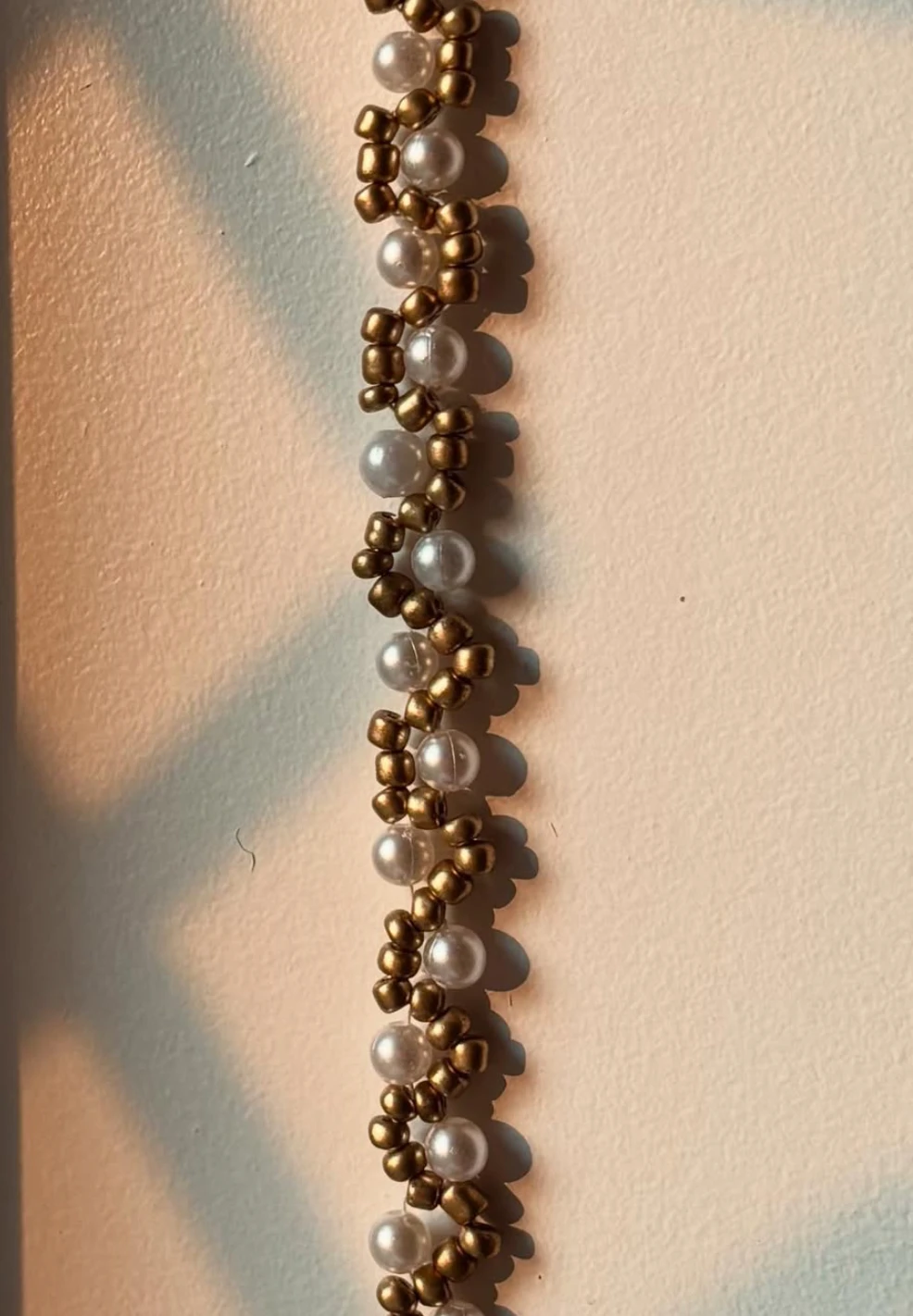 RUSTY GOLD SPIRAL BRACELET