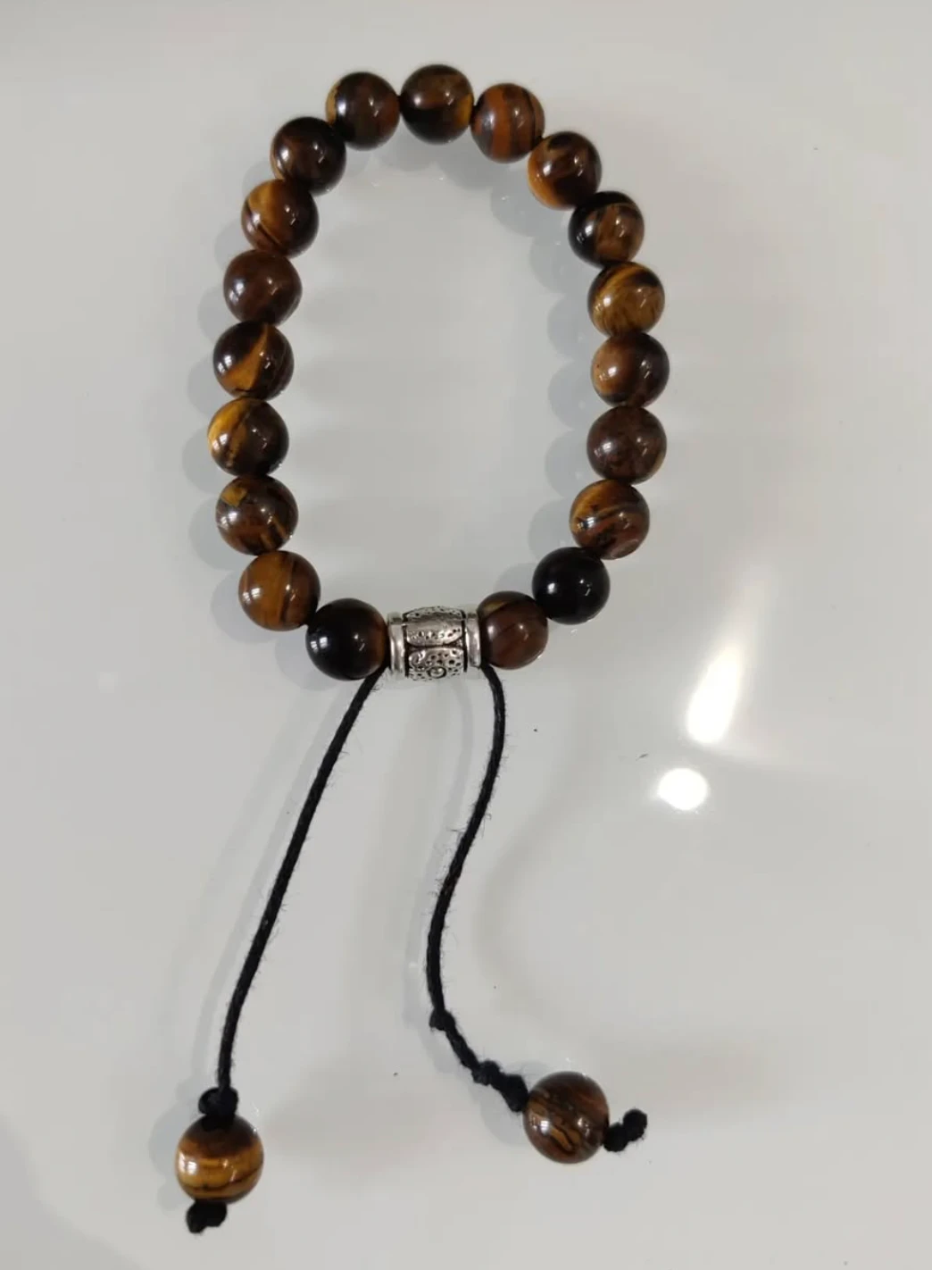 TIGER BEADED BRACELET