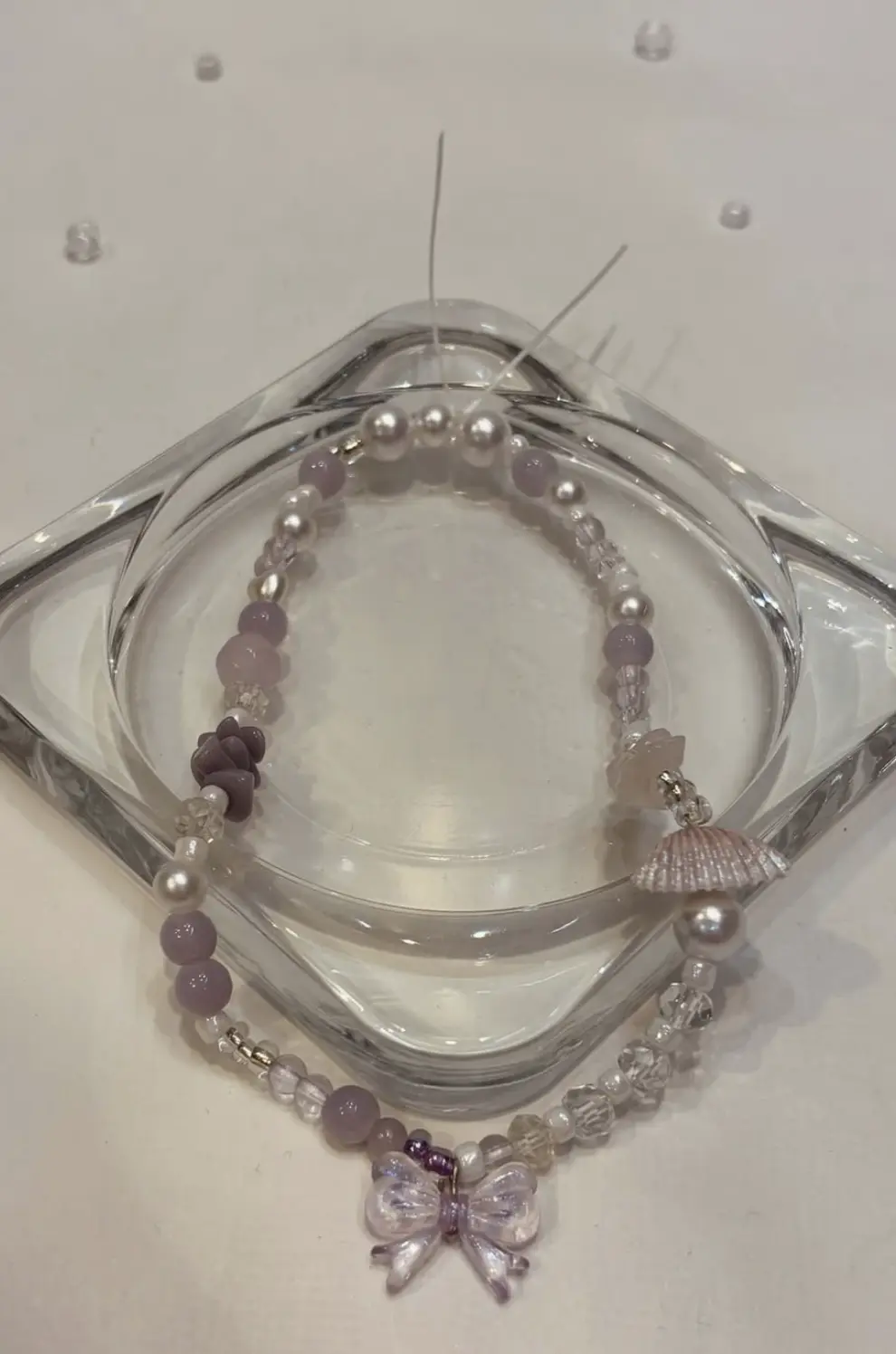  LAVENDER HAZE PHONE CHARM